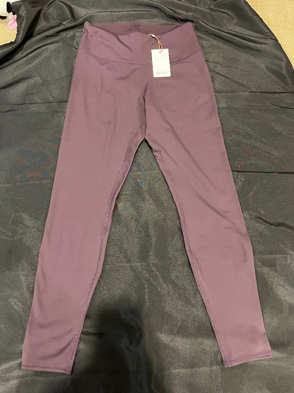 NWT Quince Whistler High-Rise Thermal Legging Deep Orchid Purple Size M